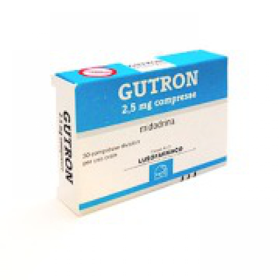 Гутрон / Gutron таб. 2,5 мг №30 в аптеках Москвы